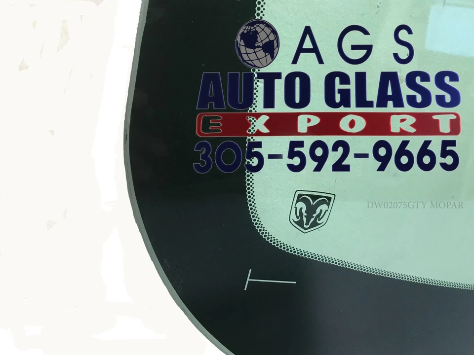 2014-2022 RAM PICKUP 1500/2500/3500 2 PUERTAS/4 PUERTAS (SENSOR DE LLUVIA) PARABRISAS DW02075 OEM Foto 2 de 3