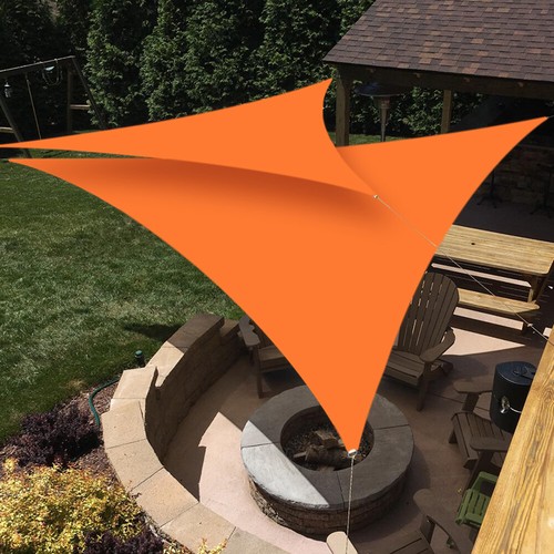 Waterproof Shade Sail Patio Awning Outdoor Garden Pool Sun Canopy Shelter Cover - Picture 23 of 606