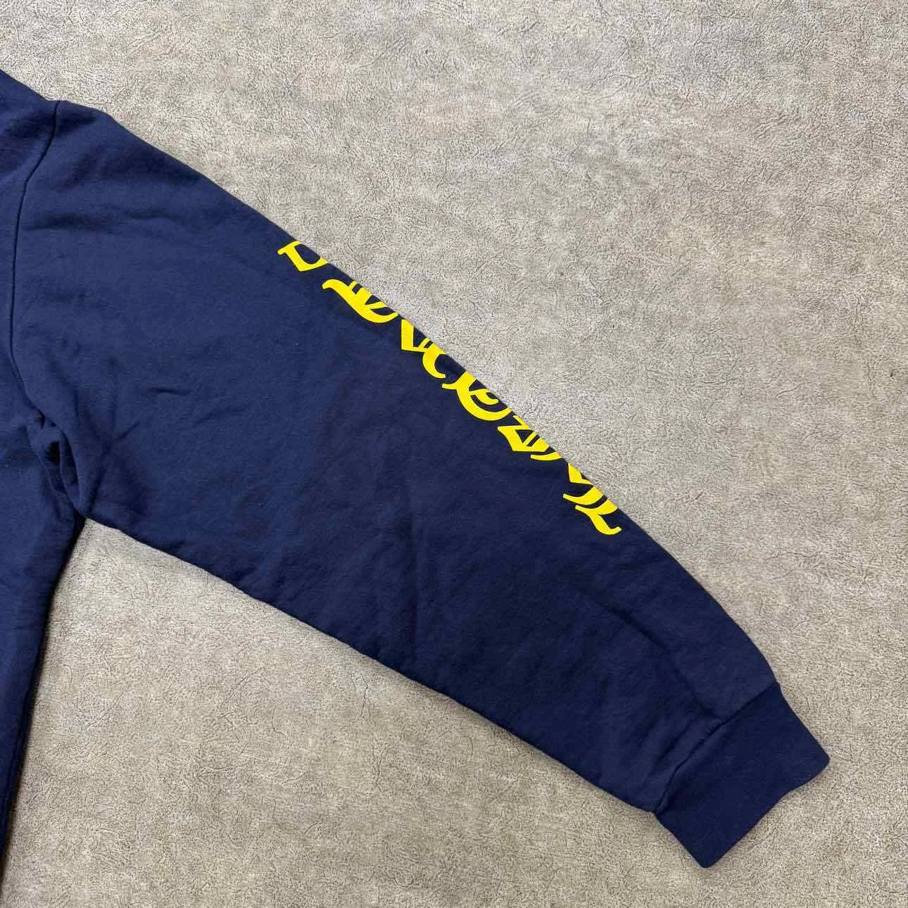 Felpa con cappuccio Chrome Hearts "LOGO VERTICALE" Taglia XL (11785 319)