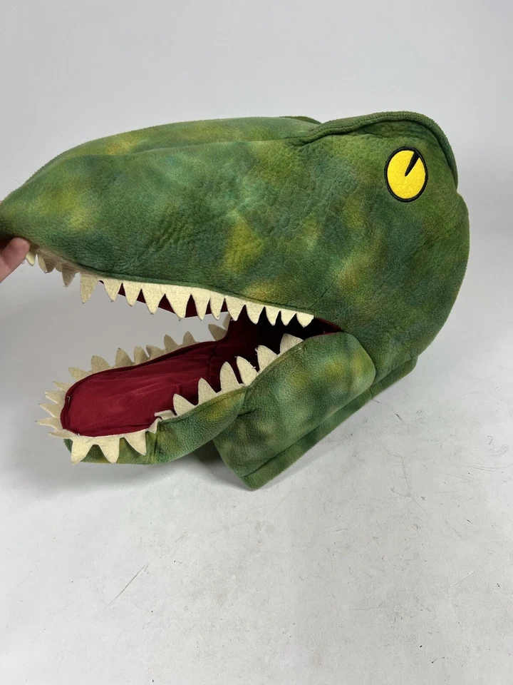 4 Seasons Global T Rex Dinosaur Big Greeter Head Costume Mask Furry Halloween - Image 3 of 4