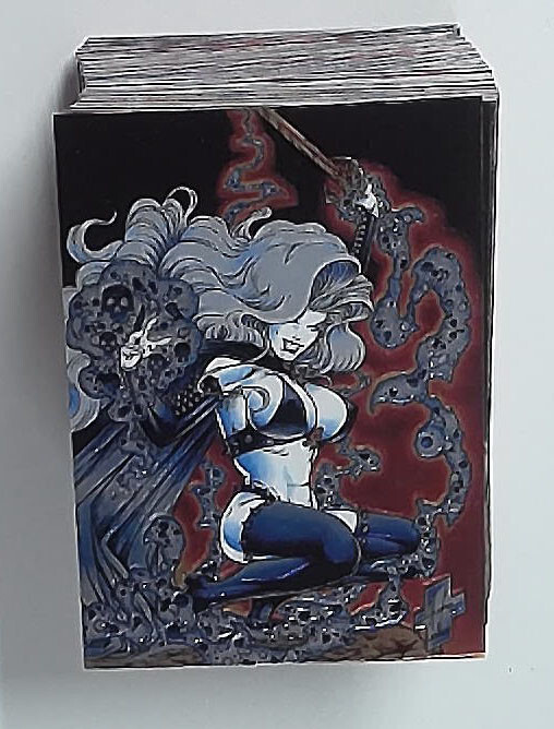 1994: Chaos! Comics: Lady Death Chromium Cards: Complete 100 Card