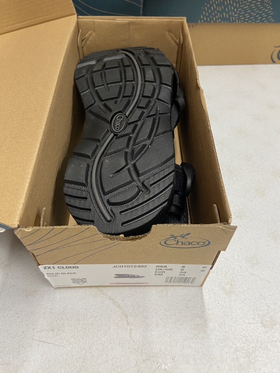 Chaco ZX/1 Cloud Dual Straps Cushioned Sandal Women's 8 9 10 Chaco ZX/1 Cloud Dual Straps Cushioned Sandal Women's 8 9 10