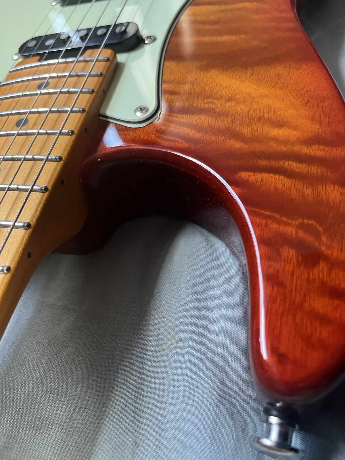 Eart Guitars NKC3 Model Modern Roasted Mahogany Modern Electric Guitar