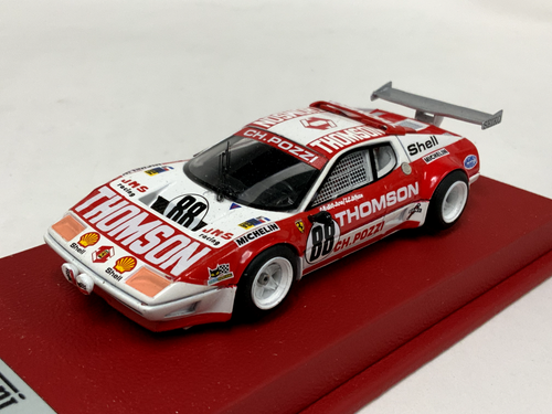 1/43 Tecnomodel Ferrari 512 BB IMSA 1978 LeMans Thompson Cuir AB