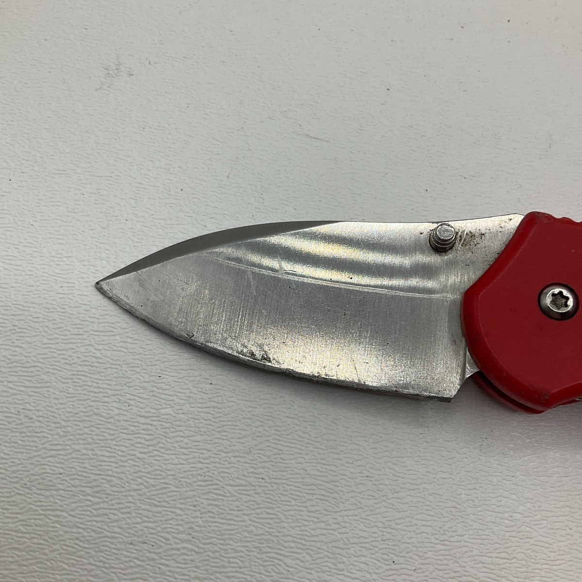 Snap-On Kershaw 1440 Folding Pocket Knife Red | eBay
