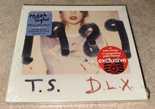 Taylor Swift 1989 Deluxe Edition CD Target Exclusive 3 Bonus Tracks NEW Rare OOP