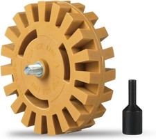 Decal Remover Eraser Wheel, Remove Car Decal, Vinyl and Stickers 1Pcs Stripe