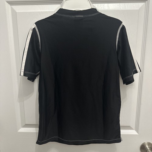 Boy’s Adidas Rash Guard Shirt/Top, Medium, Black, Fitted, EUC - Picture 6 of 6