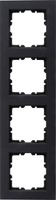 Kopp Abdeckrahmen 4-Fach, HK07, Anthrazit (402815000)