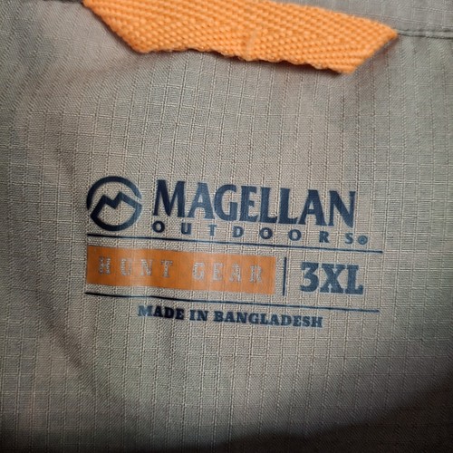 Magellan Outdoors Hunt Gear Shirt Men's 3XL Outdoor Rip-Stop Short Sleeve Vented - Picture 3 of 13