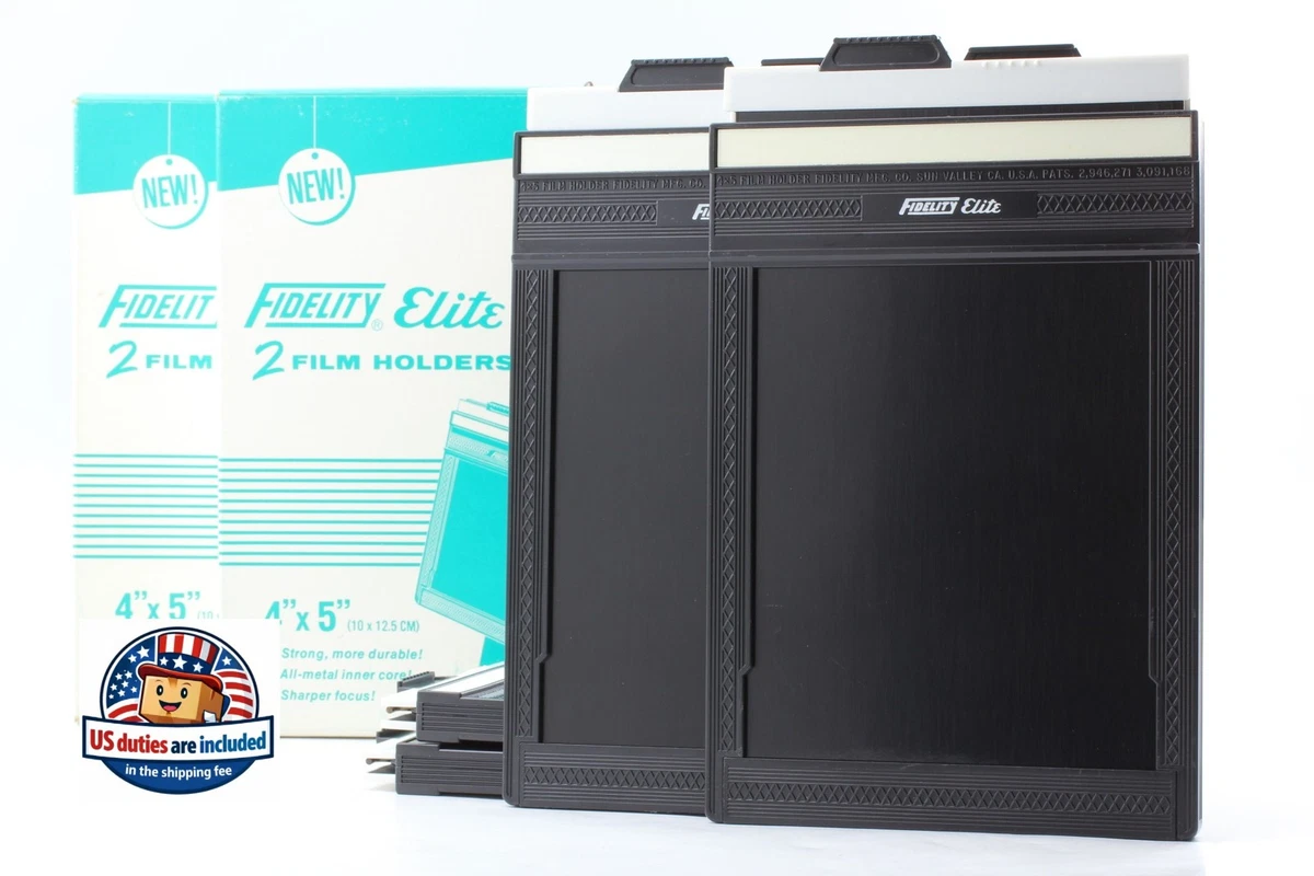 Fidelity 4x5in. Camera Cut Film Holders for sale | eBay