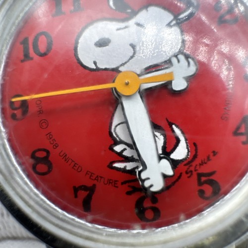 Vintage Snoopy 1958 Limited Edition Uhr läuft ohne Band - Bild 2 von 6