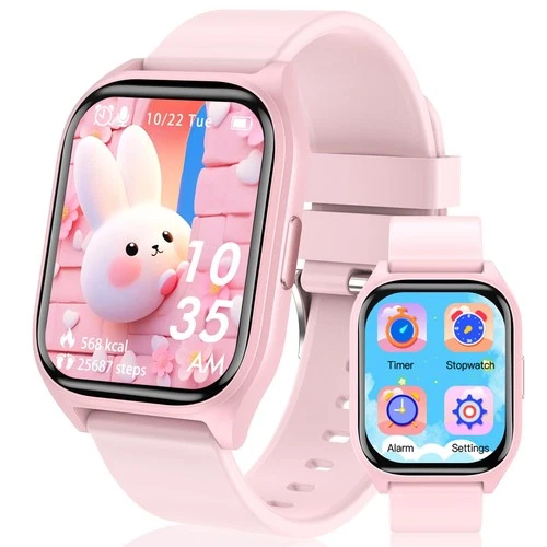 Smart Watch for Kids Fitness Activity Tracker Pedometer Heart Rate Sleep Monitor