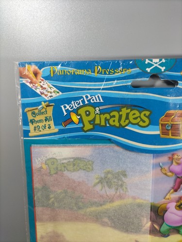 Peter Pan Pirates Panorama Pressers Very Rare Sealed Pack #2 Of #3 - Picture 2 of 8