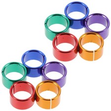 10 Pcs Poultry Identification Leg Bands Doves Training Ring Tags Bird Foot