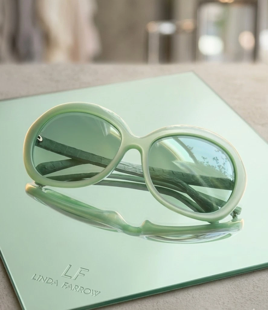 Mirrored Sunglasses Linda Farrow Oversized for Women for  display picture 2