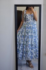 Altar'd State Aria Ruched Maxi Dress