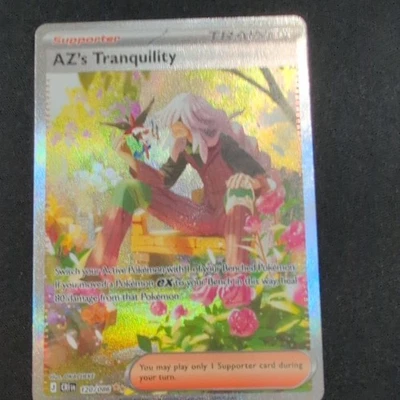 az card pokemon 117/119 Full Art Trainer Ultra Rare XY Phantom Forces Trainer Form Pokémon AZ Full Art Ultra