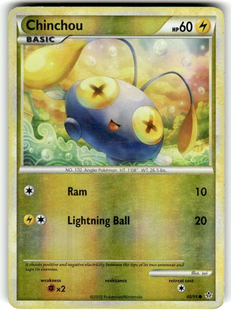 Chinchou 48/95 Unleashed Reverse Holo Common LP