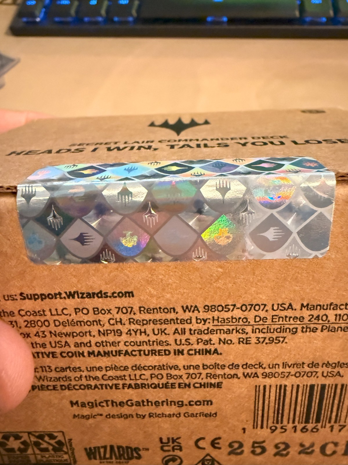 MTG Magic The Gathering - HEADS I WIN, TAILS YOU LOSE - Sealed Secret Lair Deck