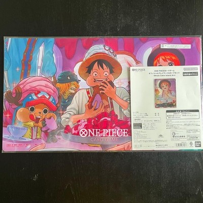 ONE PIECE Card Game Official Playmat and Card Set Whole Cake