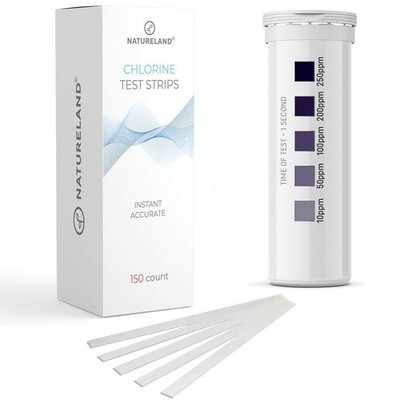 (150 STRIPS) Chlorine Test Paper Strips For Restaurants Sanitizer 1 SEC RESULT!