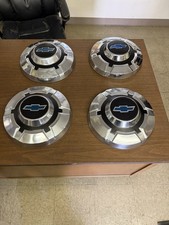1969-1976 34 Ton Chevy C20 Truck Factory Dog Dish Hubcaps 1969-1976 34 Ton Chevy C20 Truck Factory Dog Dish Hubcaps