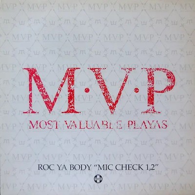 M.V.P. Roc Ya Body Mic Check 1, 2 NEAR MINT Positiva Vinyl LP