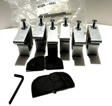 Pack Of 6 Aluminum Camper Shell Mounting Brackets Kit Set Universal For Truck