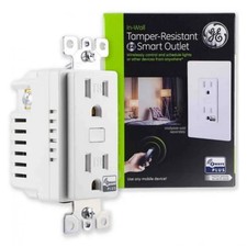 GE Z-Wave Plus In-Wall Tamper-Resistant Smart...