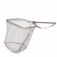 Savage Gear Full Frame Rubber Mesh Landing Net Gr. L (50X65Cm) Kescher Gummiert
