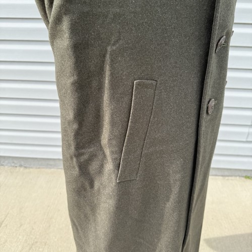 VINTAGE 1945-46 WWII USMC Marine Corps Quartermasters Heavy Wool Coat Named MSgt - Picture 11 of 22