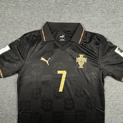 Portugal Cristiano Ronaldo #7 Special Edition Black World Cup