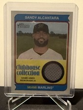 2023 Heritage - Sandy Alcantara - Relic - Clubhouse Collection - Jersey Patch