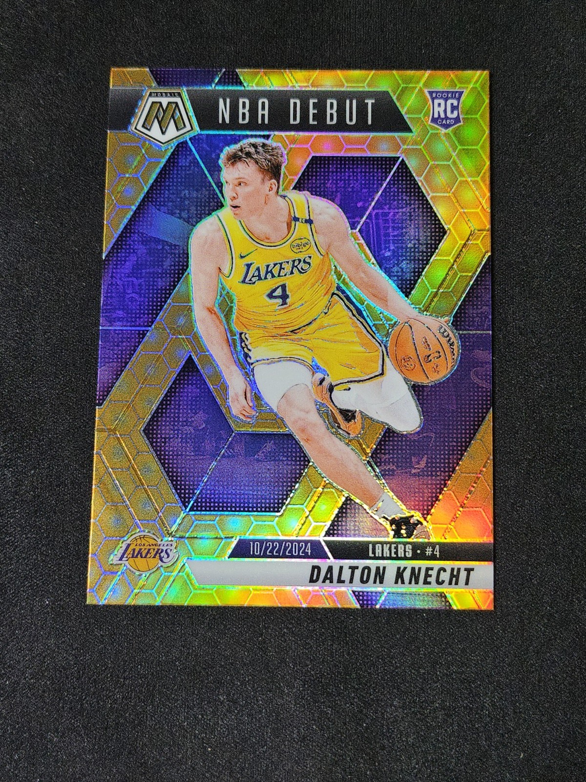 2024 2025 Mosaic Dalton Knecht Honeycomb NBA Edition SP ROOKIE