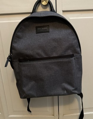 Ted Baker London Nylon Backpack- Charcoal Used Please Read