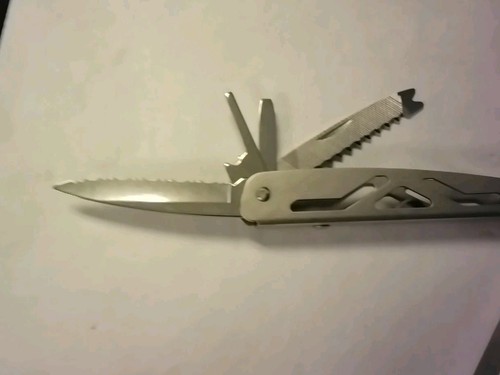 OZARK TRAIL 12-IN-1 MULTI TOOL w/ SHEATH GREAT COND SEE PICS!!! - Picture 6 of 11