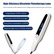 311nm UVB Phototherapy Lamp Narrowband Handheld UVB Light Device Philips Bulbs