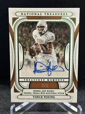 2025 Panini National Treasures Collegiate Vince Young Treasured Moments Auto /5
