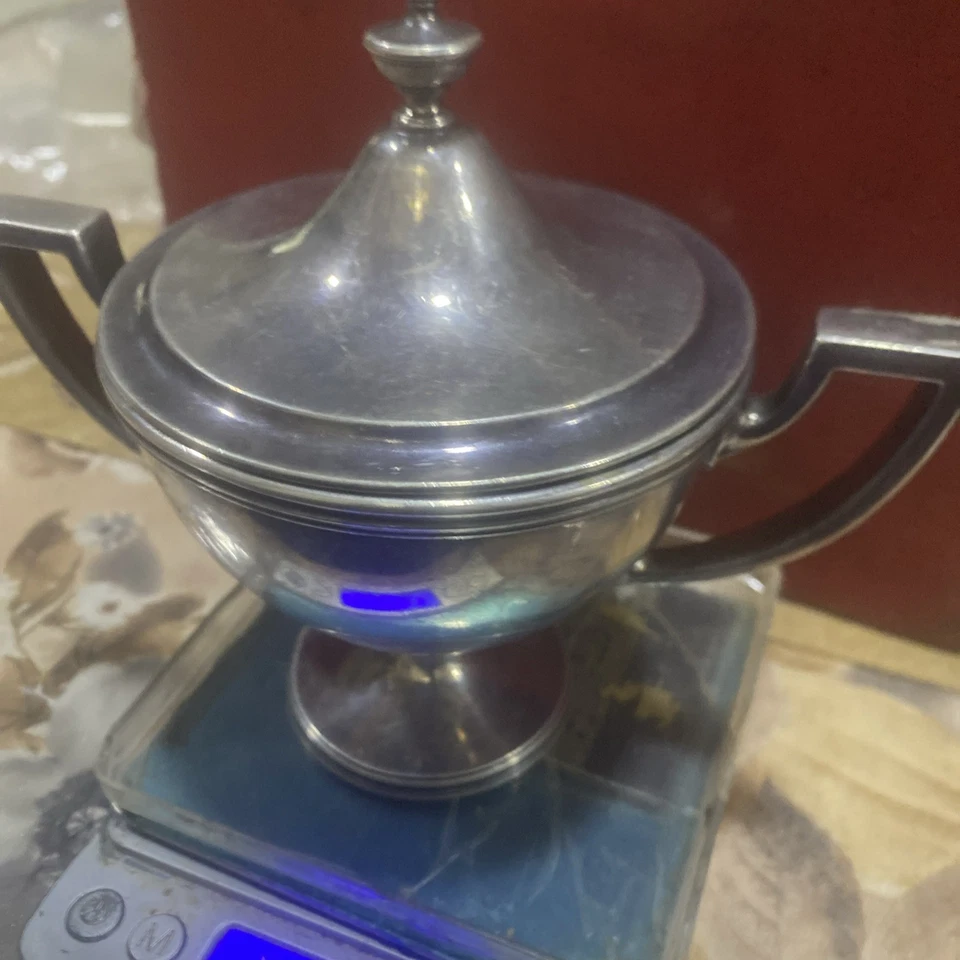 Carrito de té Tiffany de plata de ley Foto 4 de 4