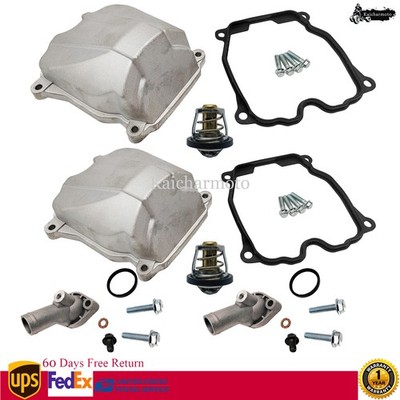 Valve Covers & Thermostat & Outlet Cover For Can-Am Outlander Commander 800 1000