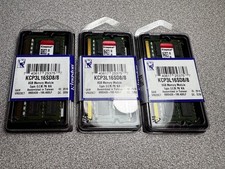 Kingston 8GB DDR3 1600MHz PC3-12800 2Rx8 KCP3L16SD8/8 SODIMM Laptop Memory New
