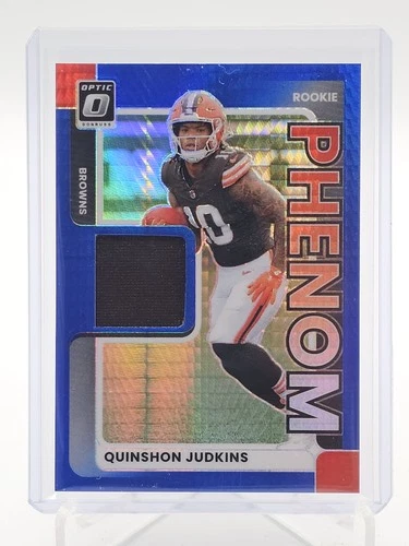2025 Donruss Optic Quinshon Judkins Blue Hyper (RAW)