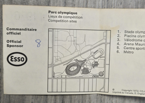Vintage July 22nd 1976 Montreal Olympic Swimming Ticket Stub Piscine Olympique - Foto 6 di 6