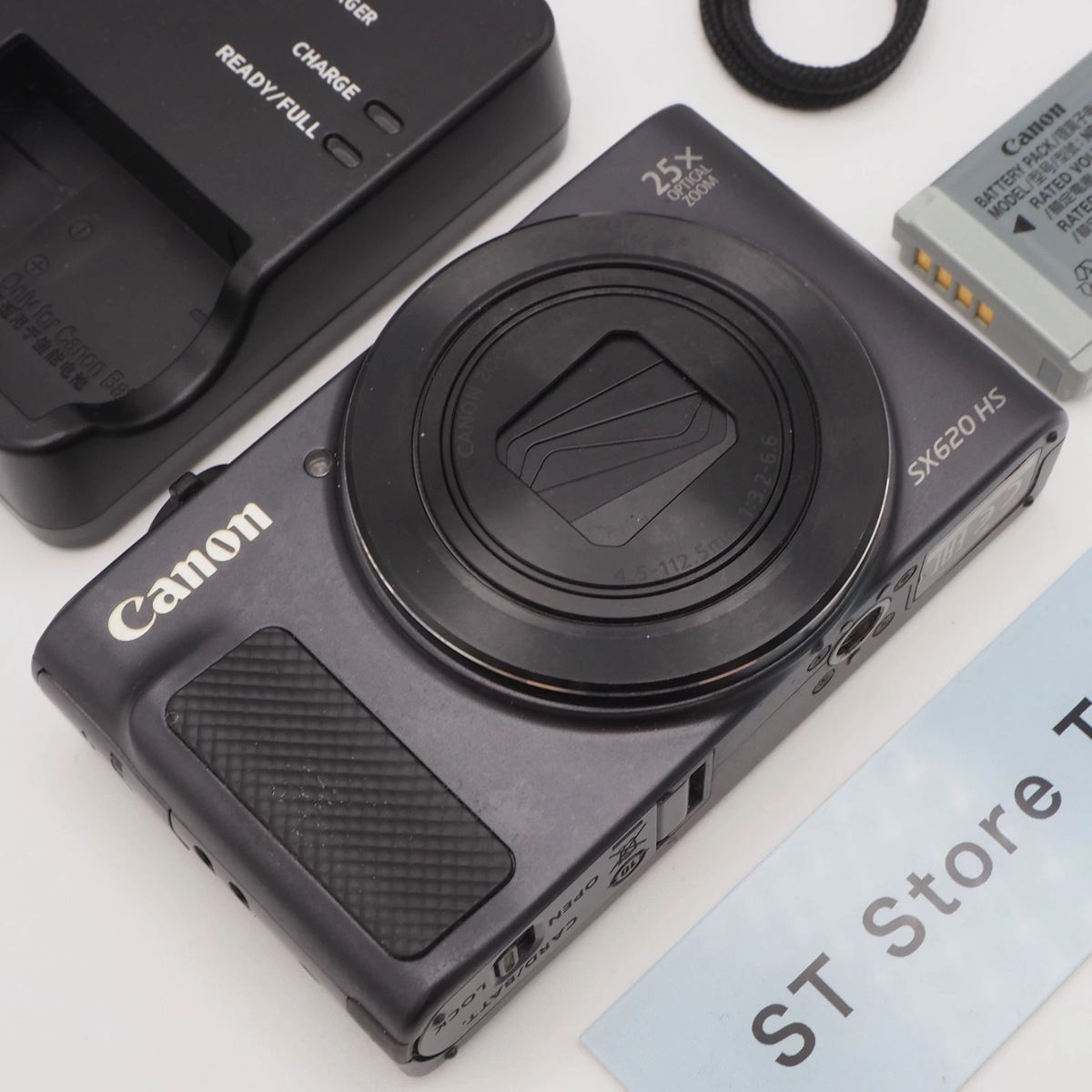 N Mint] Canon PowerShot SX620 HS Black 20.2 MP Compact Digital