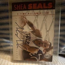 Score Board 1997 Shea Seals Autographed Tulsa Golden Hurricane Basketball Card