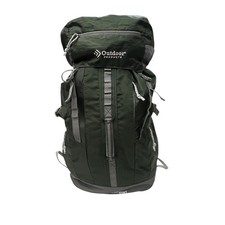 Outdoor Products Arrowhead Internal Frame Backpack Green Grey Hiking Camping Bag