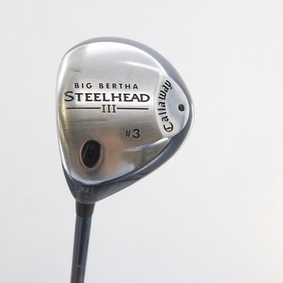 Callaway Big Bertha Steelhead III 3 Fairway Wood Regular Left-Handed P-152549