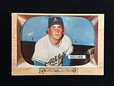 1955 Bowman Alex Kellner #53 Kansas City Athletics Ex++