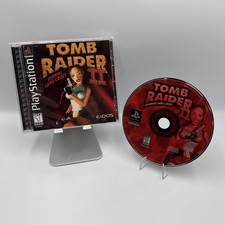 Jeu Tomb Raider II (Lara Croft) - PS1 Version PAL Française - Complet Avec Notice - Bon état